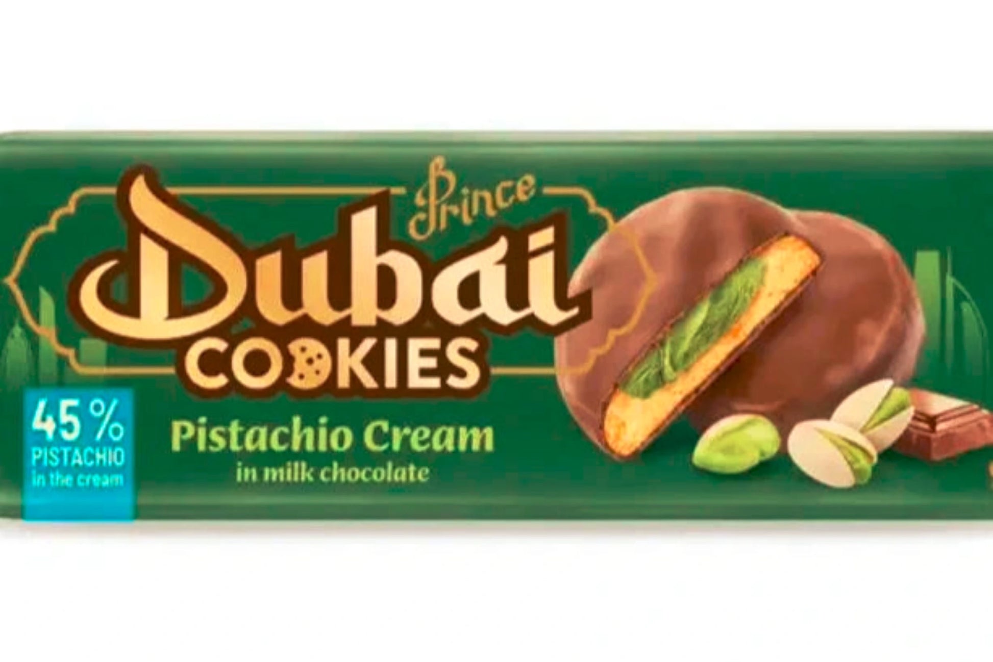Dubai Cookies Milk Choc 128 Gramm