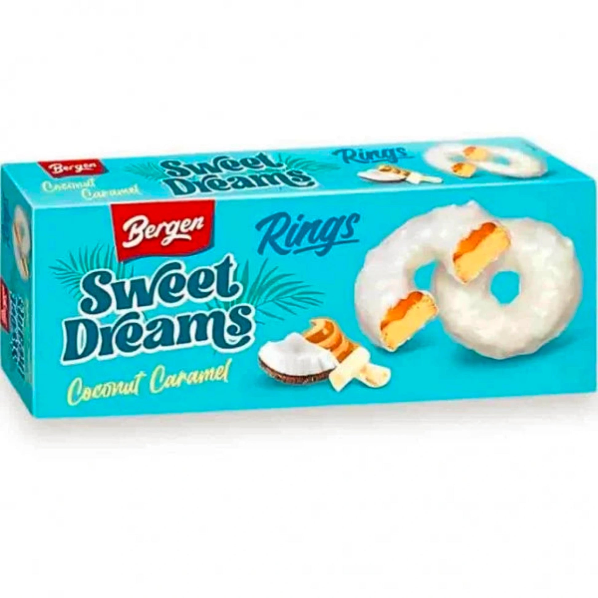 Bergen Rings Caramel & Coconut 128g