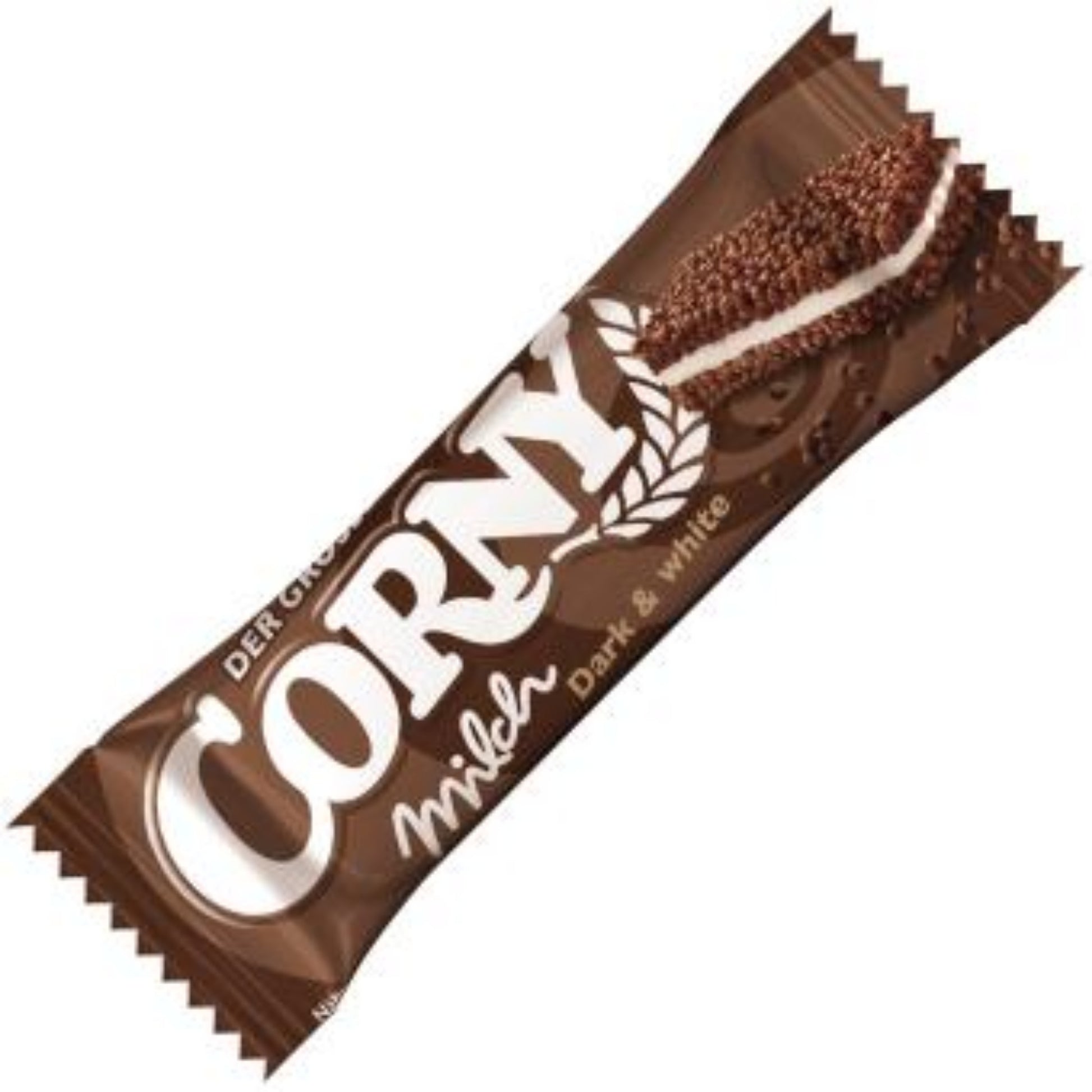 Corny Der Grosse Milch Dark und White Müsliriegel mit Crispies 40g