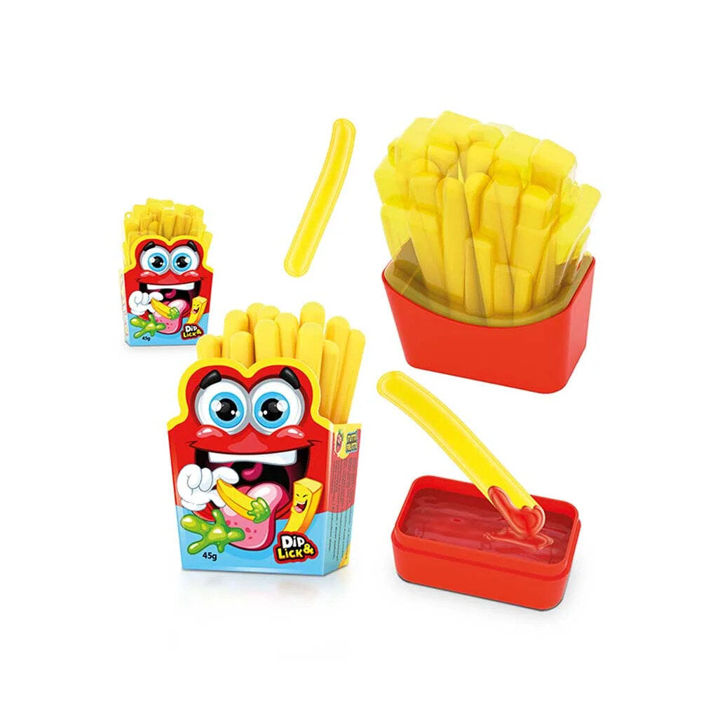 Gummy Fries mit Gel
