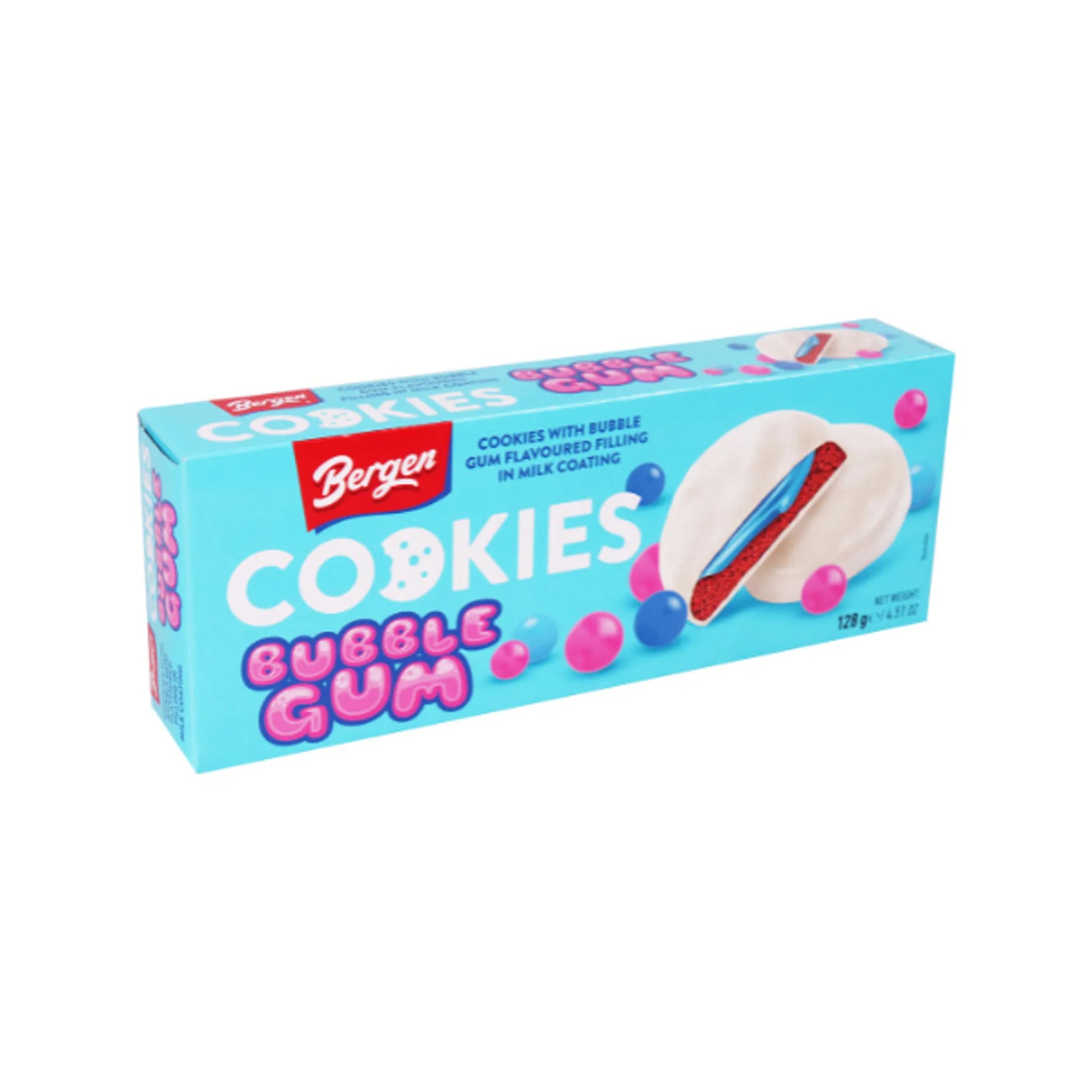 Bergen Bubble Gum Cookies 128g