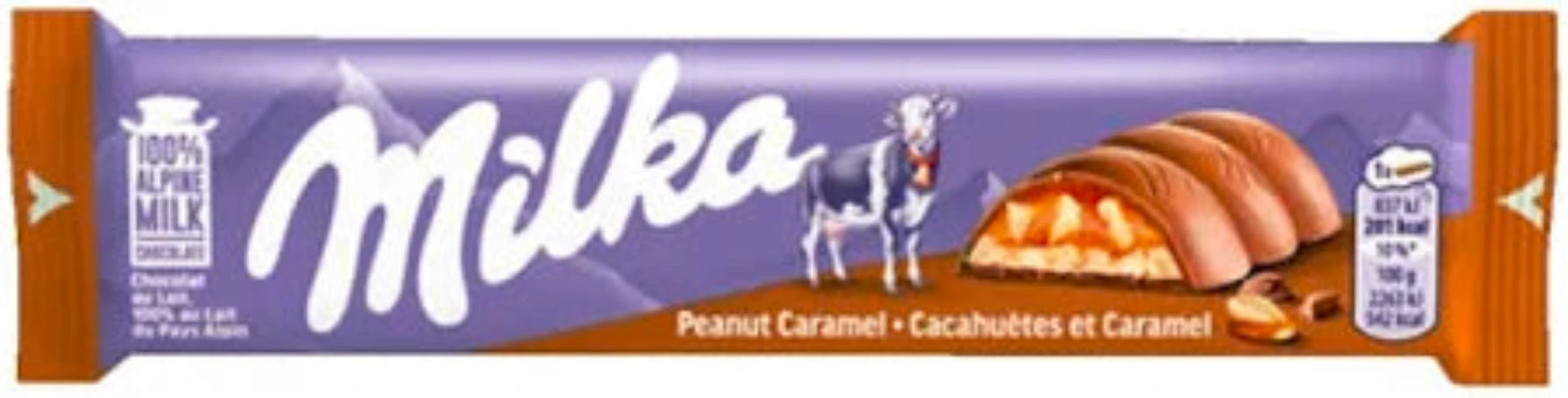 Milka Erdnuss-Karamell-Riegel