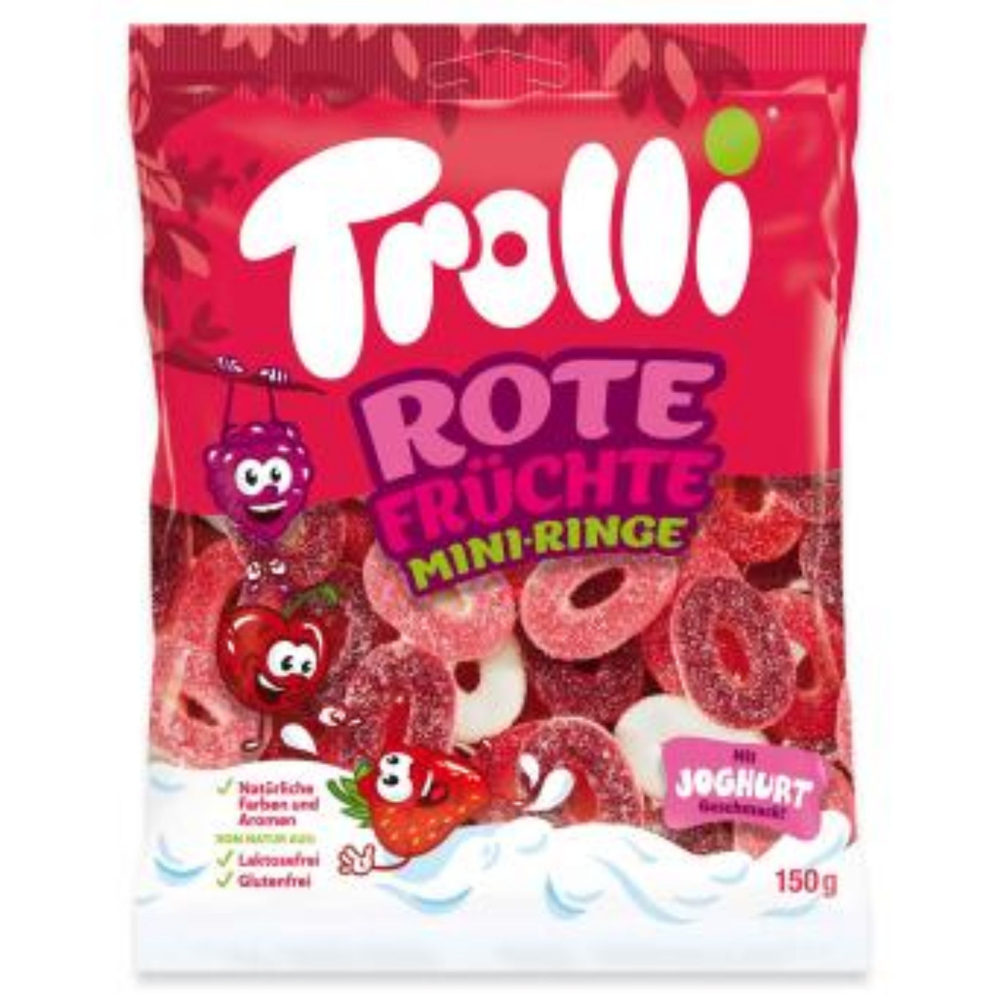 Trolli Rote Früchte Mini-Ringe 150g