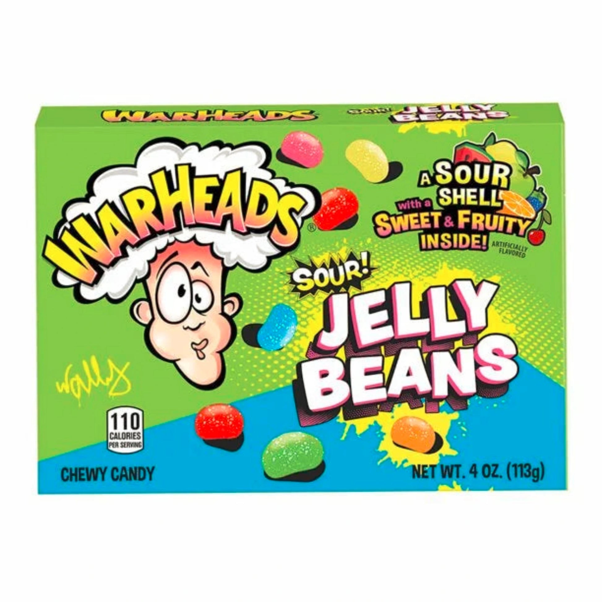 WarHeads Sour Jelly Beans 113g